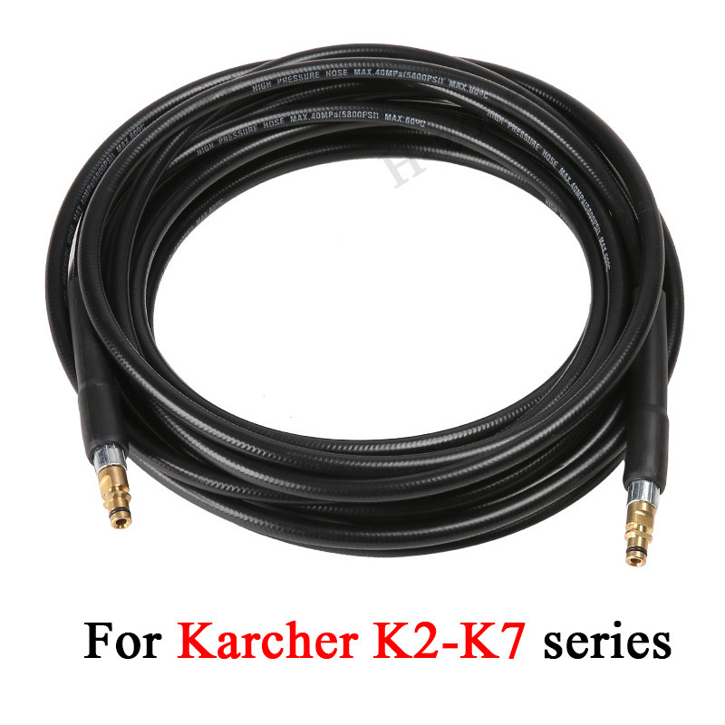 Furtun de pistol pentru mașina de spălat cu înaltă presiune de 5m/10m/15m pentru mașinile de spălat din seria Karcher K2-K7 Furtun dedicat 5800psi rezistent la frig, rezistent la explozie