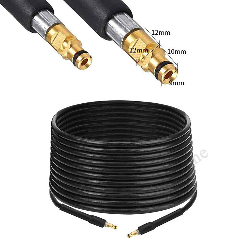 Furtun de pistol pentru mașina de spălat cu înaltă presiune de 5m/10m/15m pentru mașinile de spălat din seria Karcher K2-K7 Furtun dedicat 5800psi rezistent la frig, rezistent la explozie