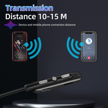 Моторна каска Слушалки Bluetooth V5.0 Мотоциклет Безжична стерео слушалка Поддръжка на високоговорител Автоматичен отговор Хендсфри разговор Микрофон