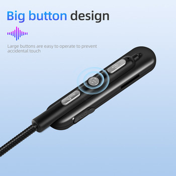 Моторна каска Слушалки Bluetooth V5.0 Мотоциклет Безжична стерео слушалка Поддръжка на високоговорител Автоматичен отговор Хендсфри разговор Микрофон