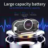 V9 Cască Cască Bluetooth 5.0 Interfon ABS Hands-free Interfon Music Player Cască Interfon Căști pentru motocicletă