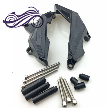 Приложимо за YamahaYZF-R3/R25 CNC модифициран алуминиев двигател устойчив на разбиване капак защитен капак против падане блок мотоциклет