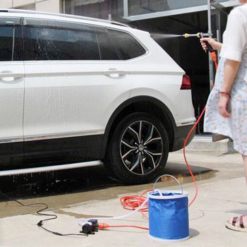 12V помпа за миене на кола с високо налягане електрическа помпа за миене на кола Комплект преносими автоматични перални почистващи машини Комплект пръскачки за миене