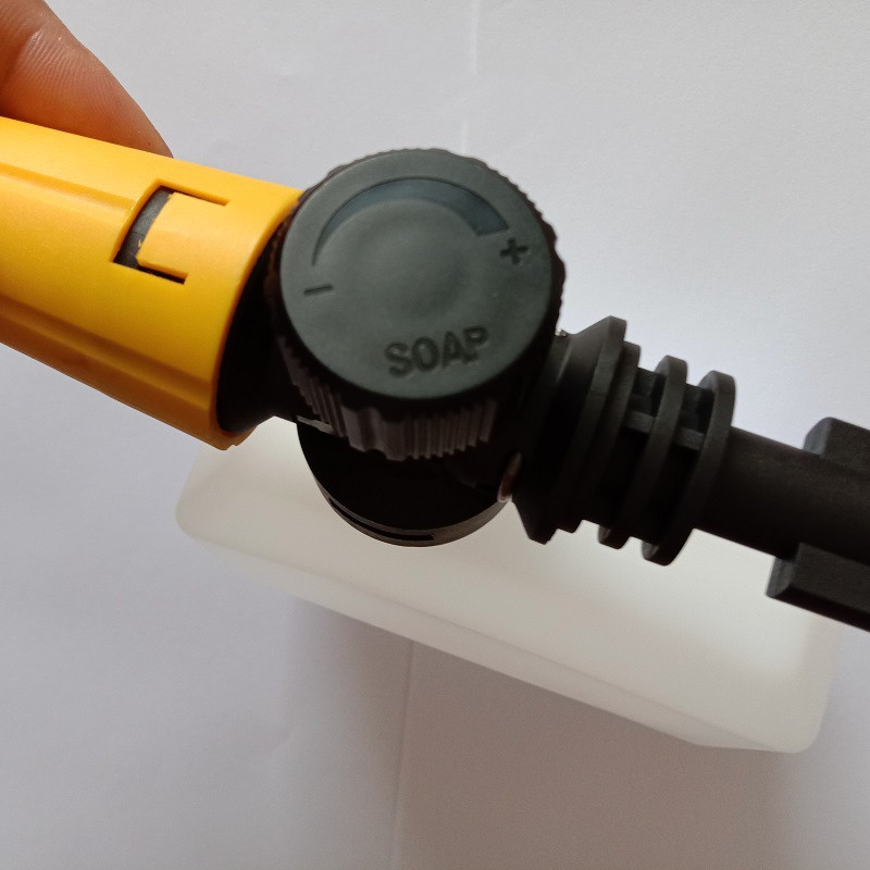 Pistol electric de spălat auto cu litiu fără fir de 400 ml oală cu spumă oală cu spumă de înaltă presiune pentru spălătorie auto cu spumă reglabilă