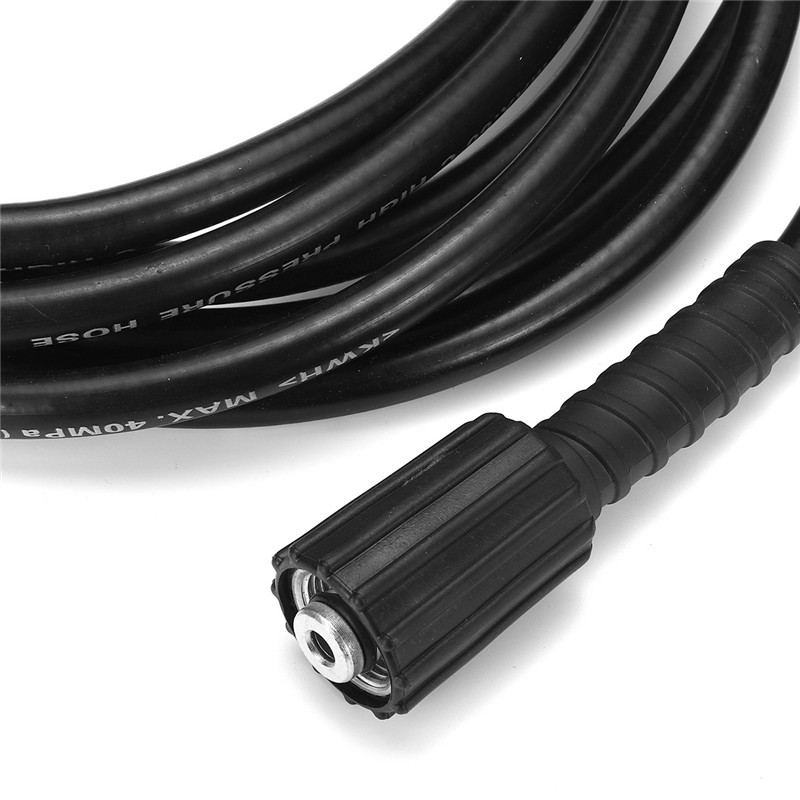 5 / 8/ 10 / 12 / 15M Furtun de scurgere pentru mașină de spălat cu presiune, dispozitiv de curățare țevi pentru spălarea pistoalelor de spălat cu pulverizare Mașină de spălat cu înaltă presiune