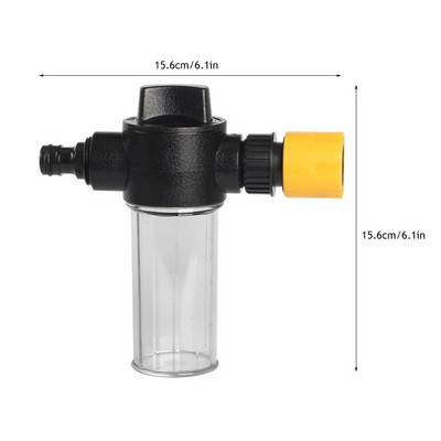 Pistol de pulverizare cu apă de înaltă presiune, duză din alamă metalică, furtun de grădină, țeavă, gazon, pulverizator de spălat auto, aspersor, instrument de spălare auto, pistoale de apă