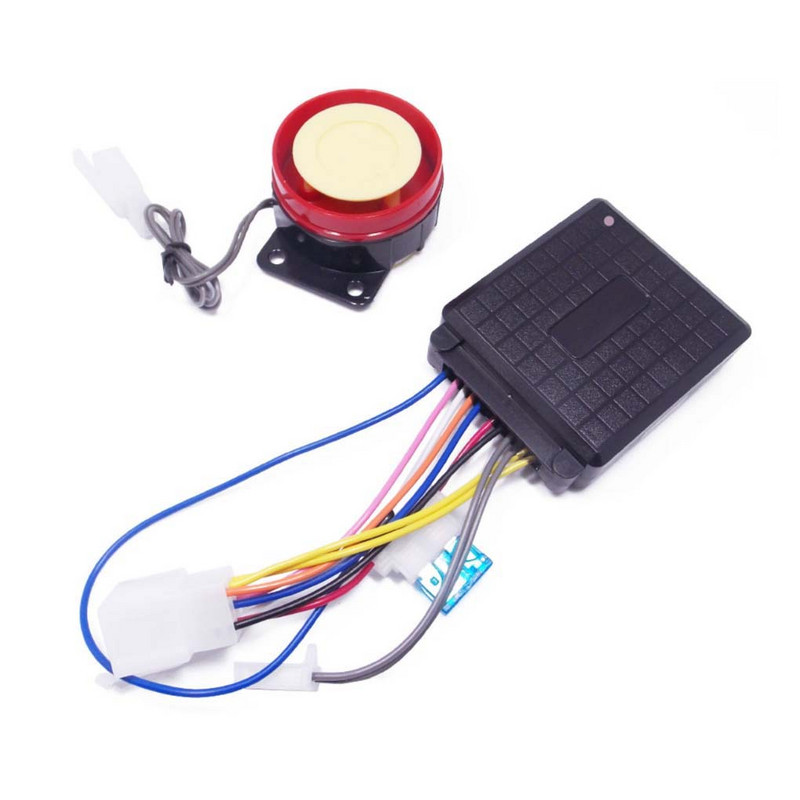 Nuotolinis apsaugos įjungimas / išjungimas Apsaugos nuo vagystės signalizacijos sistema Motociklo motoroleris Nuotolinio valdymo pultas Variklio paleidimas