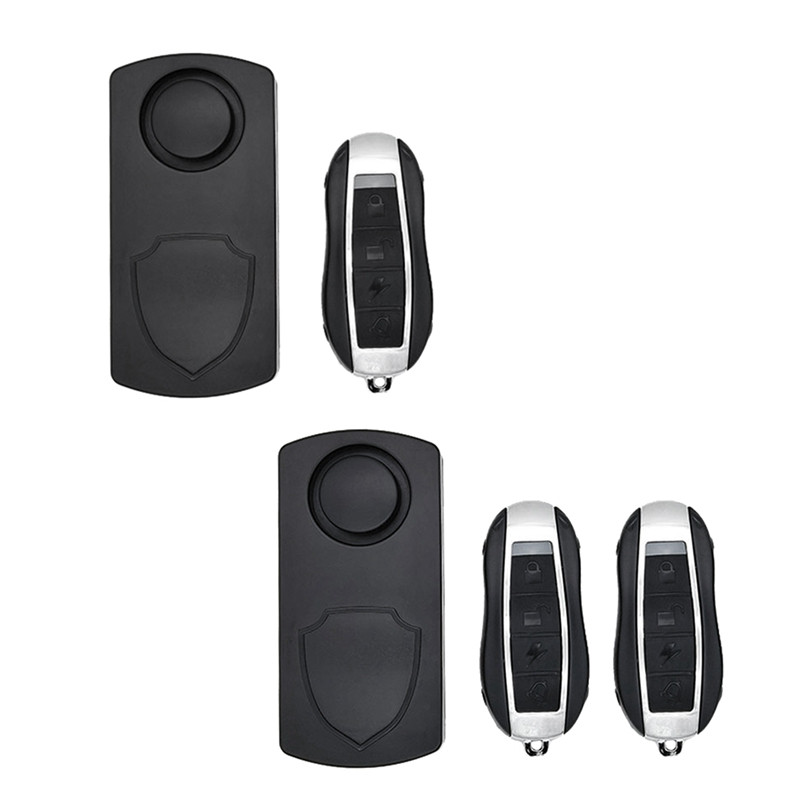 Impermeabil Motocicletă Bicicletă electrică Securitate Telecomandă fără fir anti-pierdere + Kit sistem de alarmă cu detector de vibrații