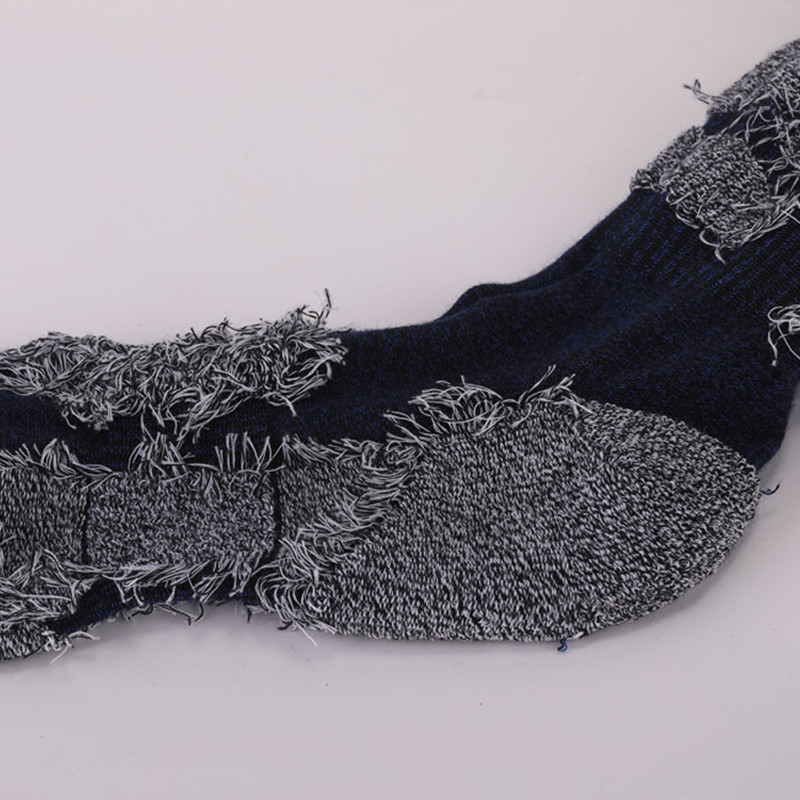 Žiemos vyriškos šiltos slidinėjimo kojinės pagalvėlės medvilninės įgulos lauko sportinės vaikščiojimo žygio kojinės Storesnės šiluminės kojinės