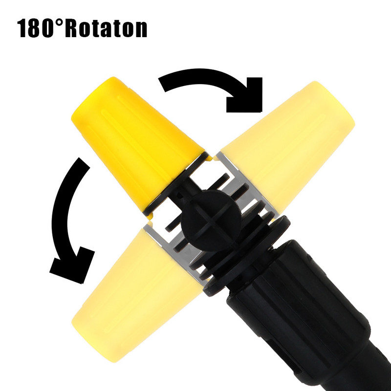 Duză de pulverizare rotativă cu cardan de înaltă presiune 360° pentru pistoale cu declanșare Karcher Instrument de spălare auto cu șocuri de murdărie Turbo duză de curățare