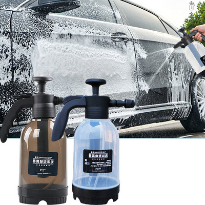 Spumă pentru spălat mașină de mână de 2 litri Pulverizator cu presiune de aer pentru dezinfecție sticla de apă din plastic Accesorii de curățare automată