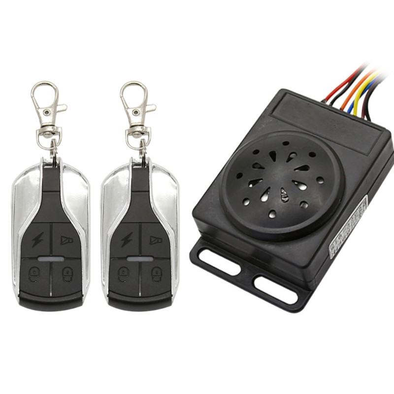 Motociklo apsaugos nuo vagystės signalizacija Nuotolinis variklio užvedimas Elektrinis dviratis, atsparus vandeniui, didelės galios apsaugos signalizacija Moto vagystė