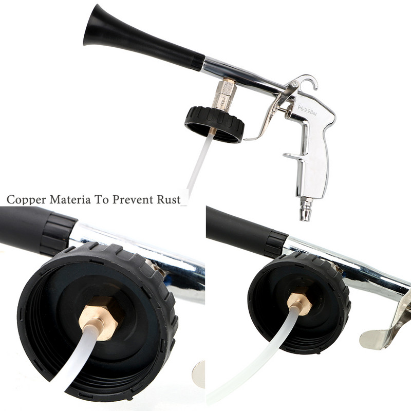 1L 6-9,2 Bar Automobilio vidaus ir išorės gilaus valymo įrankis aukšto slėgio ploviklis 3 tipų EU/JP/US automobilių valymo putų įrankis, nešiojamas