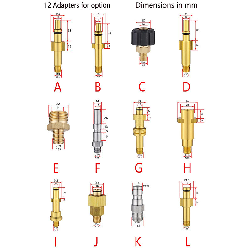 Aparat de curățat cu înaltă presiune Spumă de spălare auto Lance Spumă de zăpadă Duză de spumă Spumă tun Generator de spumă pentru accesorii auto Karcher Huter