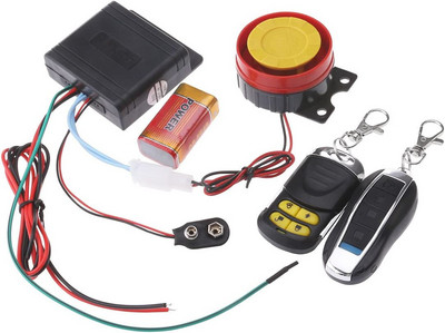 Sistem de alarmă de securitate cu sirenă de înaltă putere pentru mașină 12V, telecomandă, antifurt, motocicletă, rezistentă la apă, putere mare