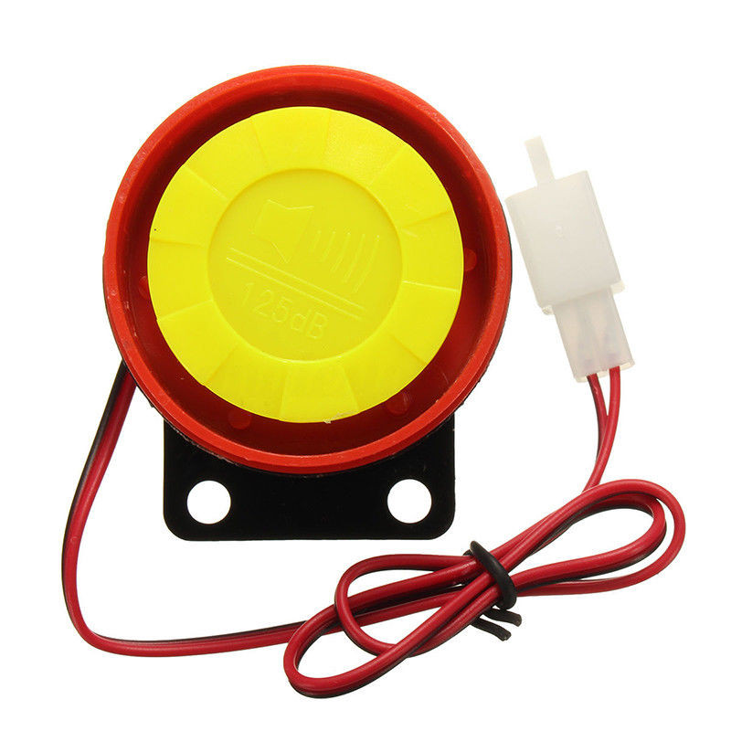 Sistem de alarmă de securitate cu sirenă de înaltă putere pentru mașină 12V, telecomandă, antifurt, motocicletă, rezistentă la apă, putere mare