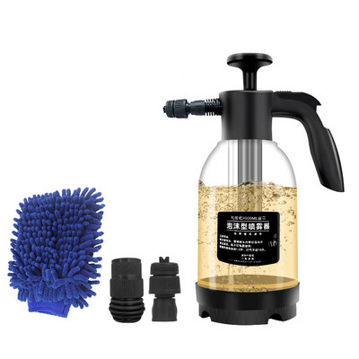 2L rankinis siurblys putų purkštuvas rankinis pneumatinis putų patrankas sniego putų automobilių plovimo purškimo butelis automobilio langų valymas, skirtas automobilių plovimui namuose