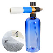 Tun cu spumă pentru spălat cu presiune pentru spălătorie auto, lance de spumă pentru zăpadă cu conector bine etanșat recent îmbunătățit, conector rapid de 1/4 inch