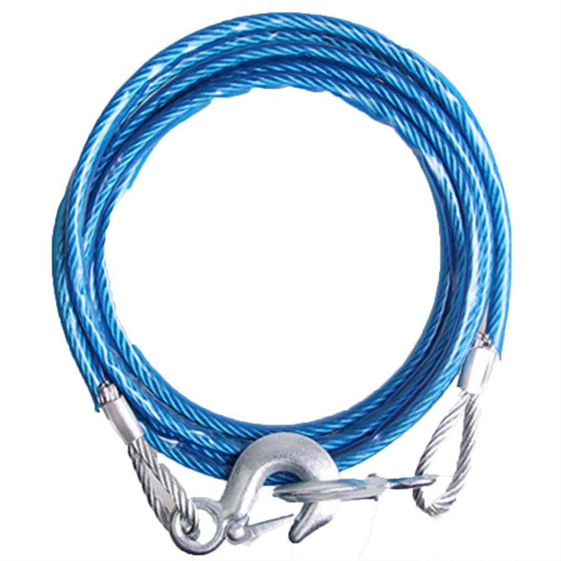 Mașină Vehicul Camion care trage frânghie de auto-salvare robustă frânghie de remorcare cârlig puternic remorcă cablu de remorcare 4 m 5 tone