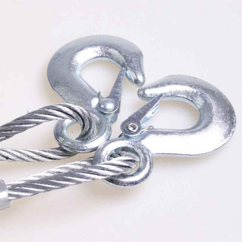 Mașină Vehicul Camion care trage frânghie de auto-salvare robustă frânghie de remorcare cârlig puternic remorcă cablu de remorcare 4 m 5 tone