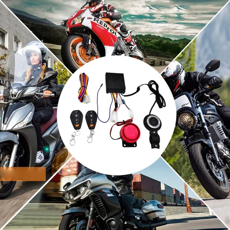 Autoturism Motocicletă Alarma Sistem de securitate antifurt Pornire inteligentă a motorului de la distanță