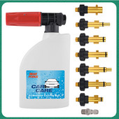 Mașină de spălat cu presiune Spumă de zăpadă Lance Duză pentru spumă Aparat de spălat auto pentru mașină de spălat cu presiune Karcher Elitech Daewoo Bort AR Bosche Mac