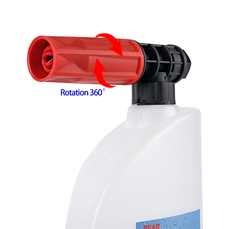 Mașină de spălat cu presiune Spumă de zăpadă Lance Duză pentru spumă Aparat de spălat auto pentru mașină de spălat cu presiune Karcher Elitech Daewoo Bort AR Bosche Mac