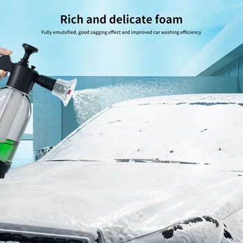 ROUE Hand Pump Foam Sprayer Snow Foam Gun Foam Nozzle Bottle Spray Bottle Car Cleaning for Car Home Washing
