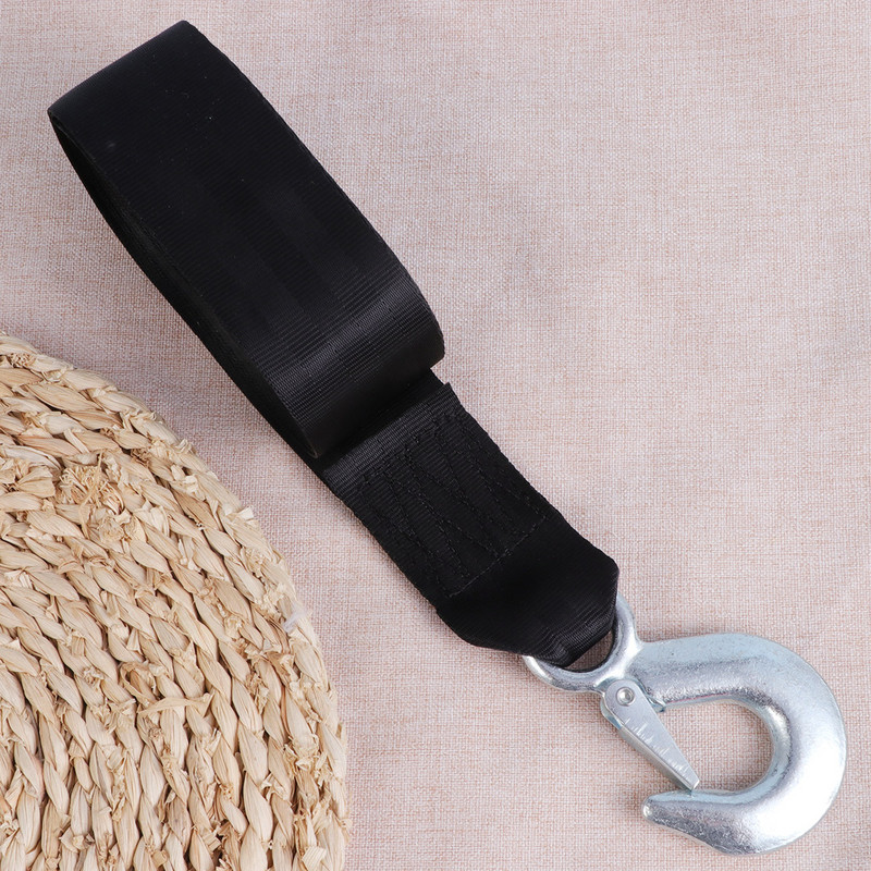 1 set 6 m 2 tone frânghie pentru remorcă pentru mașină, practic, durabil, în aer liber, kit de urgență, frânghie de remorcare, curea pentru troliu, remorcă pentru mașină cu cârlig