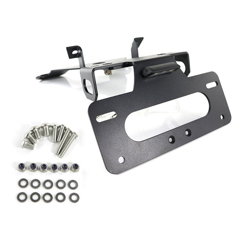 Se potrivește pentru Honda CB1000R 2018 2019 2020 2021 2022 Suport pentru plăcuță de înmatriculare pentru motocicletă Suport pentru coadă din spate Kit de eliminare a aripilor