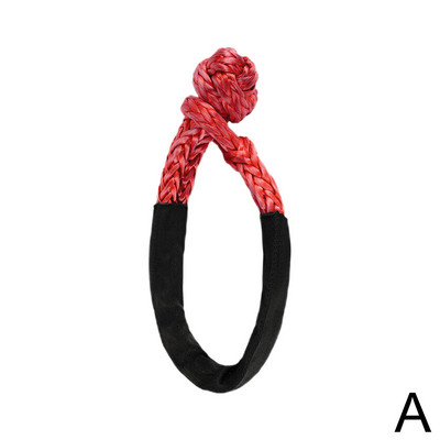 55000lbs 1/2"x22" Rezistent la spargere Sintetic moale de protecție Heavy Duty chingă frânghie mânecă cătuș offroad cu remorcare cătuș E5C5