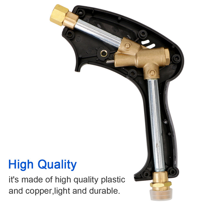 Pistol de spălat cu înaltă presiune 280 Bar 4000 Psi M22 Masculin G1/4 Adaptor filet femel cu eliberare rapidă pentru mașină Spuma de zăpadă Unelte pentru pulverizator