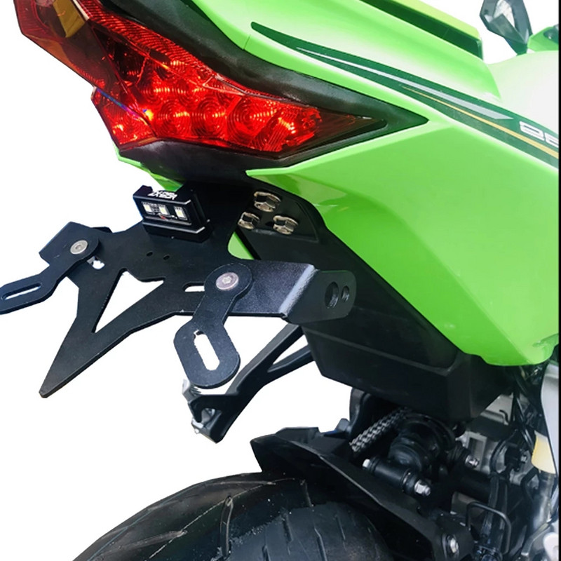 MTKRACING pentru KAWASAKI ZX25R ZX-25R ZX25 R Coadă ordonată Aripa Suport din spate Cadru plăcuță de înmatriculare Carte din spate 2020-2022