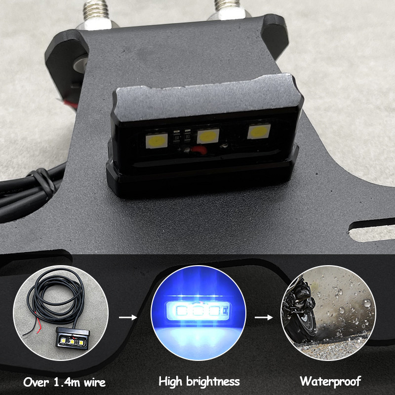 MTKRACING pentru KAWASAKI ZX25R ZX-25R ZX25 R Coadă ordonată Aripa Suport din spate Cadru plăcuță de înmatriculare Carte din spate 2020-2022