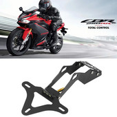 MKLIGHTECH Για HONDA CBR 250RR CBR250RR 2017 18 19 20 21 2022 Στήριγμα πινακίδας Πίσω πλαίσιο ουράς Φτερού Εξολκέα Στήριξης