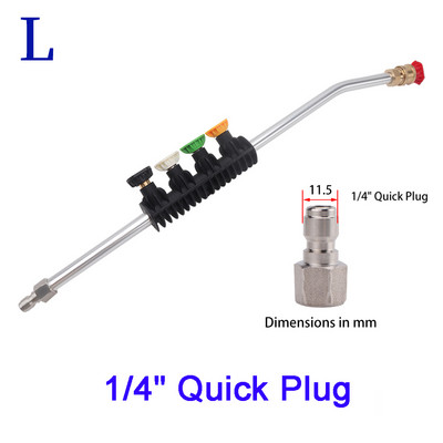 Vârfuri de spălat cu presiune Mașină de spălat mașină Duză lance cu jet Vârf de pulverizare cu apă pentru mașină de spălat cu presiune Karcher Bort Nilfisk Bosch Lavor
