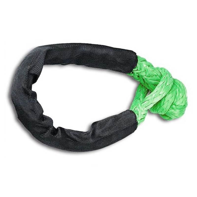 Atsparus dūžtymui sintetinis minkštas apkabas su apsaugine mova, skirta sunkvežimių atstatymui 38000 svarų 1/2"x22"