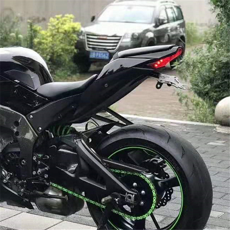 Държач за регистрационен номер за Kawasaki ZX10R ZX6R ZX-10R ZX-6R ZX636 Аксесоари Tail Tidy Fender Eliminator Регистрационна табела
