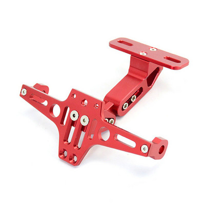 Universalus motociklo aliuminio valstybinio numerio laikiklio laikiklis, skirtas YAMAHA NMAX 155 MT-03 MT03 YS 150 KAWASAKI Z900 Z1000 VFR 400