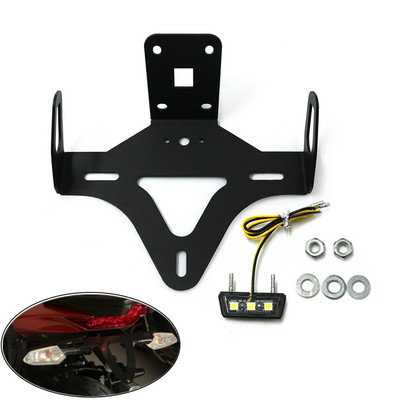 Για Kawasaki Z1000 Z 1000 2014-2022 2019 Μοτοσικλέτα Tail Tidy Στήριγμα βάσης πινακίδας κυκλοφορίας με LED Light Fenders Eliminator