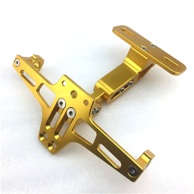 Suport universal pentru plăcuță de înmatriculare din aluminiu pentru motocicletă PENTRU HONDA CB 400F XR 350 CRF 150 PENTRU YAMAHA NMAX 125 SRX 400 TDM 900