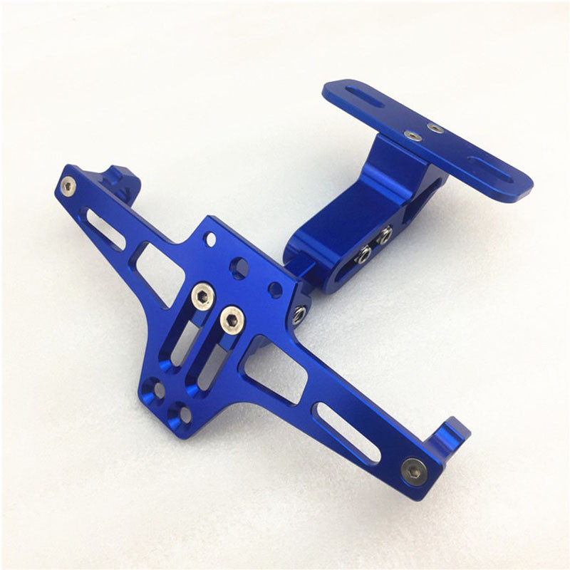 Suport universal pentru plăcuță de înmatriculare din aluminiu pentru motocicletă PENTRU HONDA CB 400F XR 350 CRF 150 PENTRU YAMAHA NMAX 125 SRX 400 TDM 900