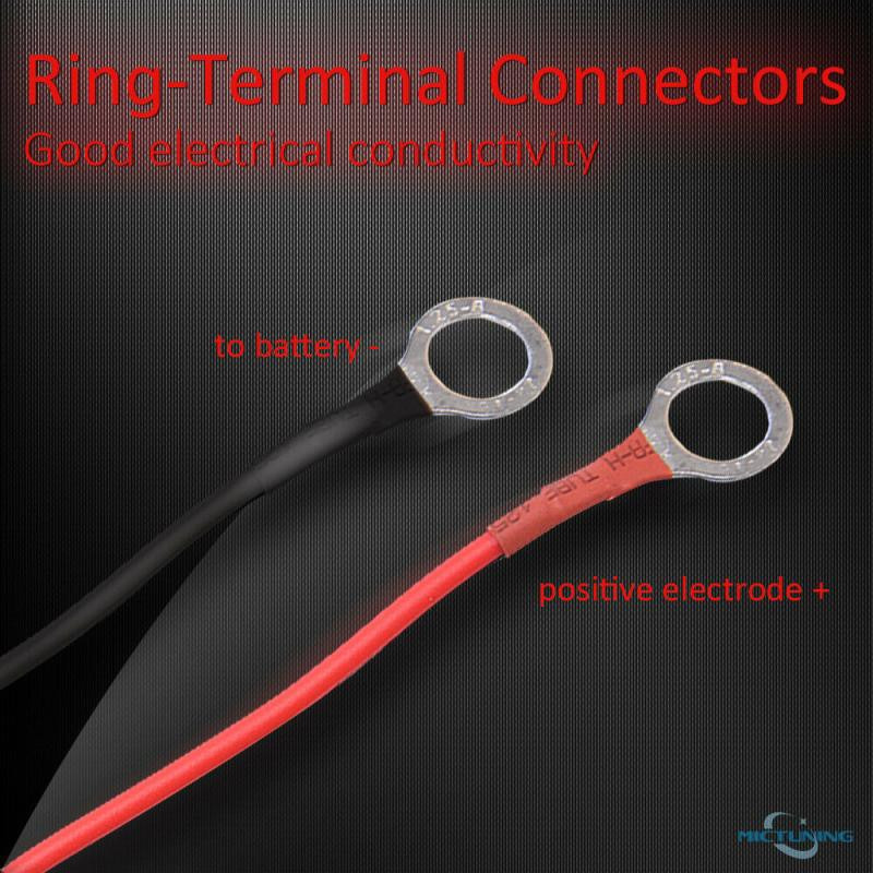 Piese pentru motociclete Adaptor cablu convertizor SAE la USB Încărcător USB rezistent la apă Port rapid 2.1A Conector de ieșire a bateriei motocicletei