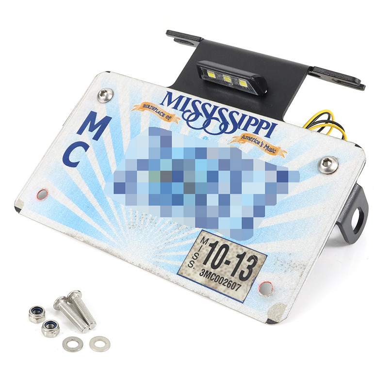 Se potrivește pentru Suzuki Boulevard M109R M109 M109Rs M1800Rs 2006-2022 Suport pentru plăcuță de înmatriculare Kit de eliminare a aripilor din spate.