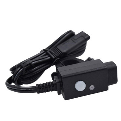 Kettős USB-portos motorkerékpár-kormánytöltő vízálló négyzet alakú tápcsatlakozó-adapter kapcsoló jelzőfénnyel