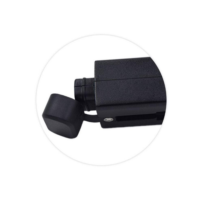Kettős USB-portos motorkerékpár-kormánytöltő vízálló négyzet alakú tápcsatlakozó-adapter kapcsoló jelzőfénnyel
