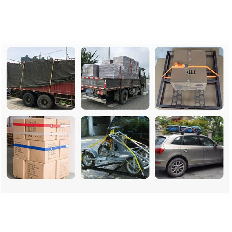 Curea de remorcare pentru mașină de 10 m pentru siguranță pentru urgență cablu de remorcare cablu de strângere de sârmă întinzător de centură de marfă frână fixă de frână