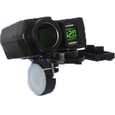 Priză pentru brichetă pentru motociclete 5V 4.2A Încărcător USB dublu 12V-24V pentru accesorii pentru motociclete Adaptor de alimentare