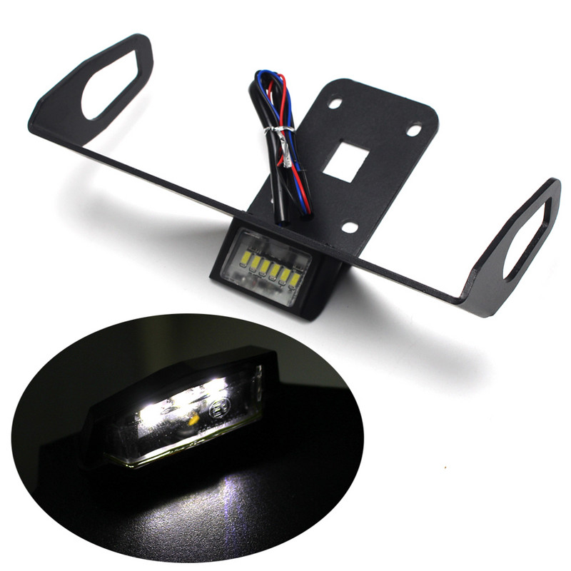 Fender Eliminator Tail Tidy Suport plăcuță de înmatriculare Lumină LED pentru Kawasaki Z1000 Z 1000 2014 2015 2016 2017 2018