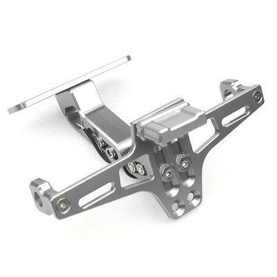 Suport pentru plăcuță de înmatriculare din spate, universal, reglabil, cu lumină LED pentru YAMAHA pentru HONDA pentru KAWASAKI NINJA